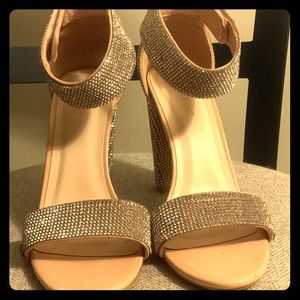 Diamond bling heels